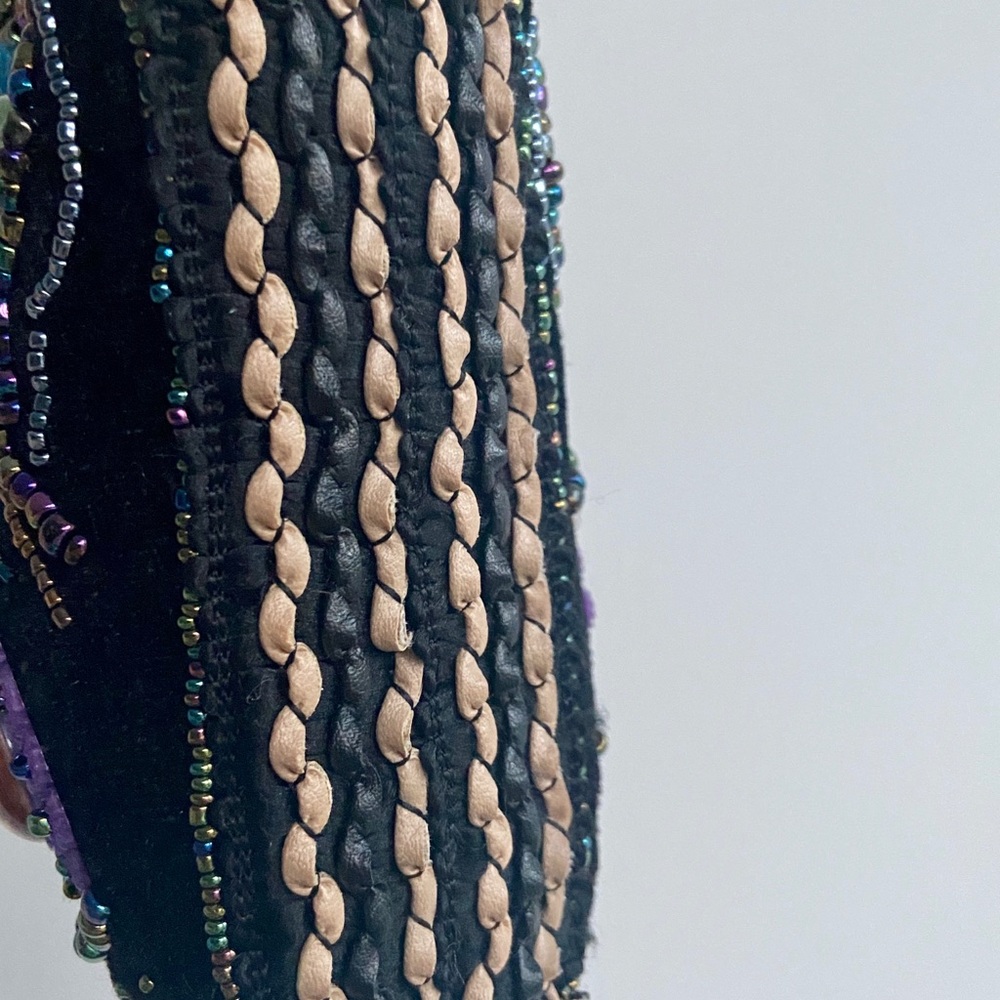 Butler & Wilson Vintage Gemstone Beaded Clutch Bag - Picture 11 of 12